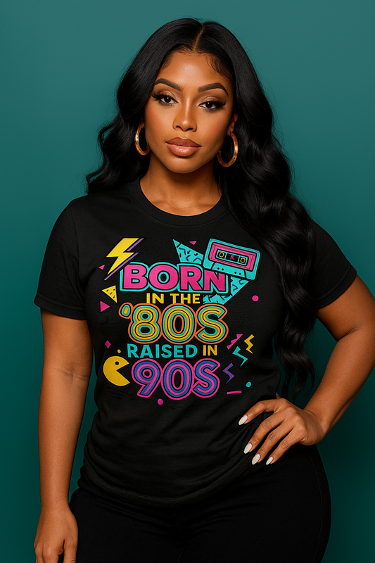 Retro 80s/90s Unisex T-shirt | Nostalgic Graphic Tee, Perfect Gift for Birthday, Vintage Style, Casual Wear, Daily Comfort